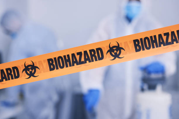 Professional Drug Lab Cleanup technician working in Plainfield, IL